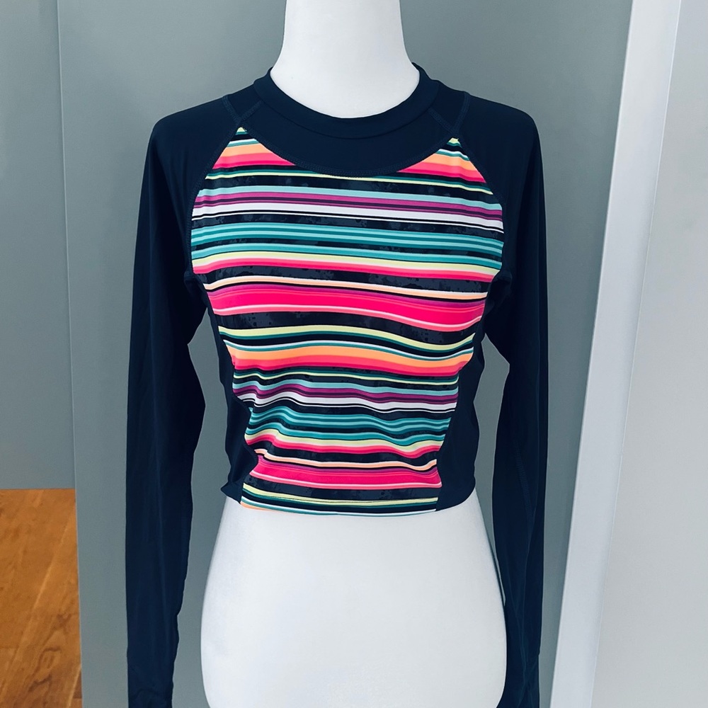 Oakley Multicolor Striped Long Sleeve Top